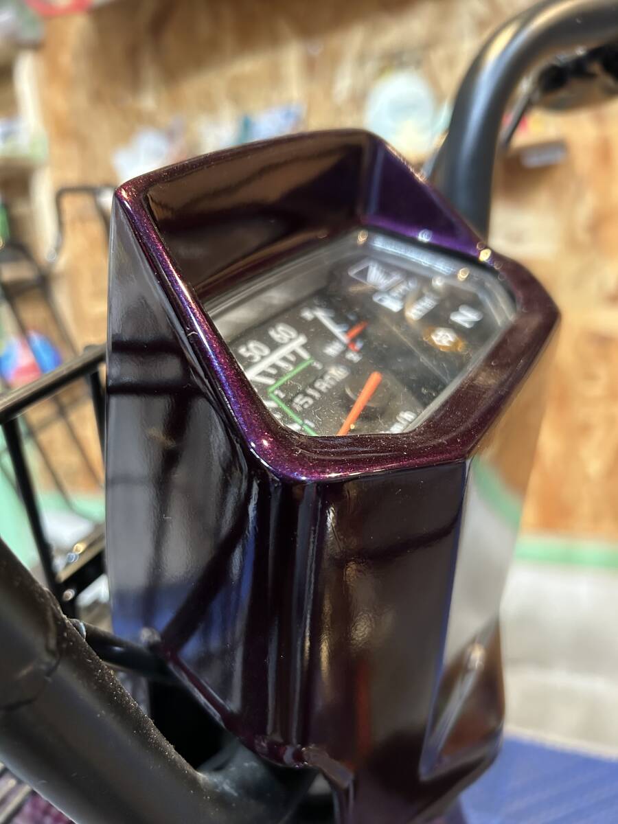 ホンダシャリーCF50イエロー 希少な初期型 鉄兜 不動車 書類あり