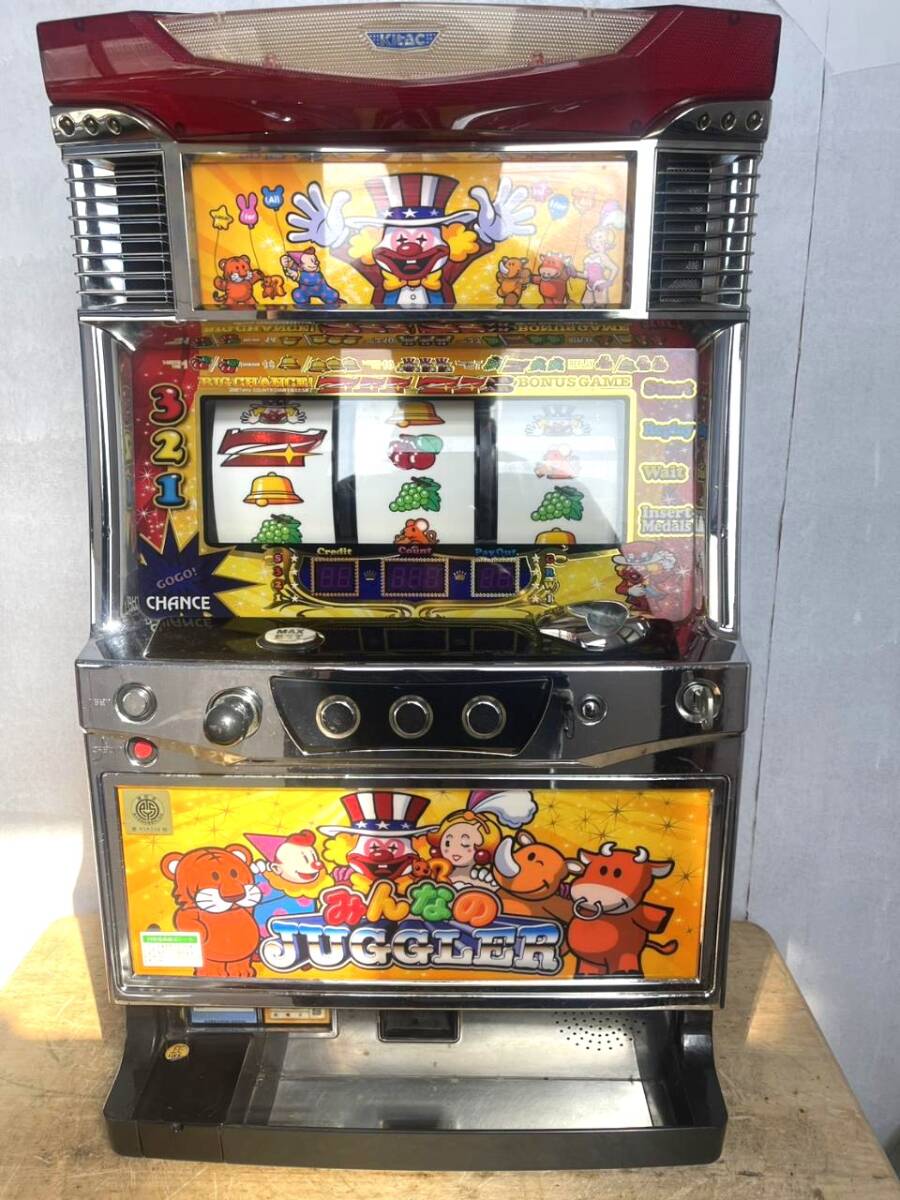 やや傷や汚れあり】コレクション出します みんなのジャグラー 設定7