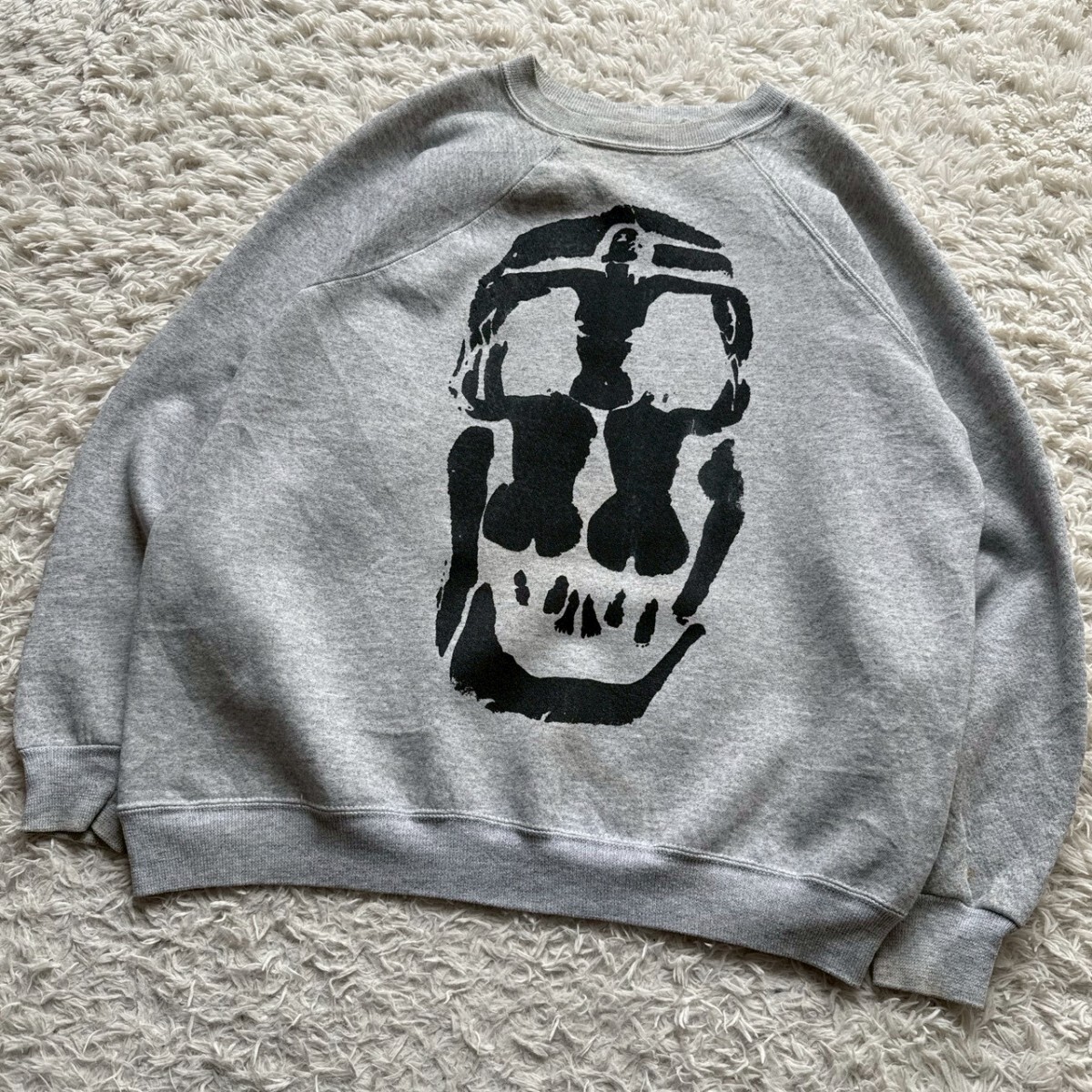 80s Salvador Dali スカル ヌード 騙し絵 Tシャツ M 黒 USA製