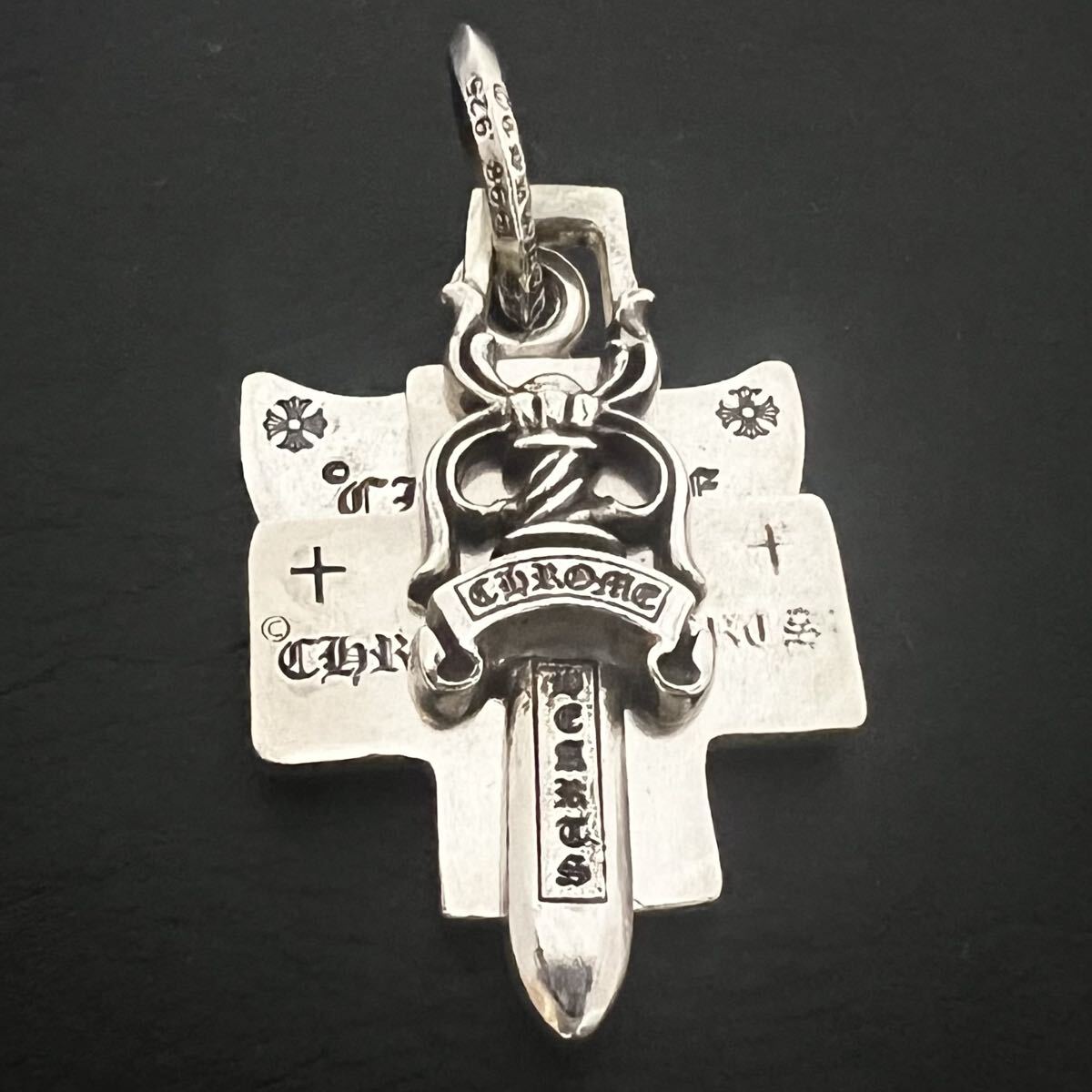 中古】クロムハーツ Chrome Hearts × 氷室京介 スリートリンケッツ