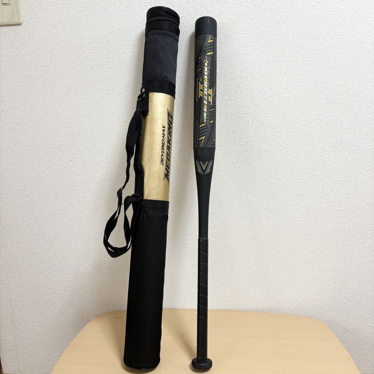 ミズノ最高傑作！】ソフトボール2号バット 2本セット+専用カバー付