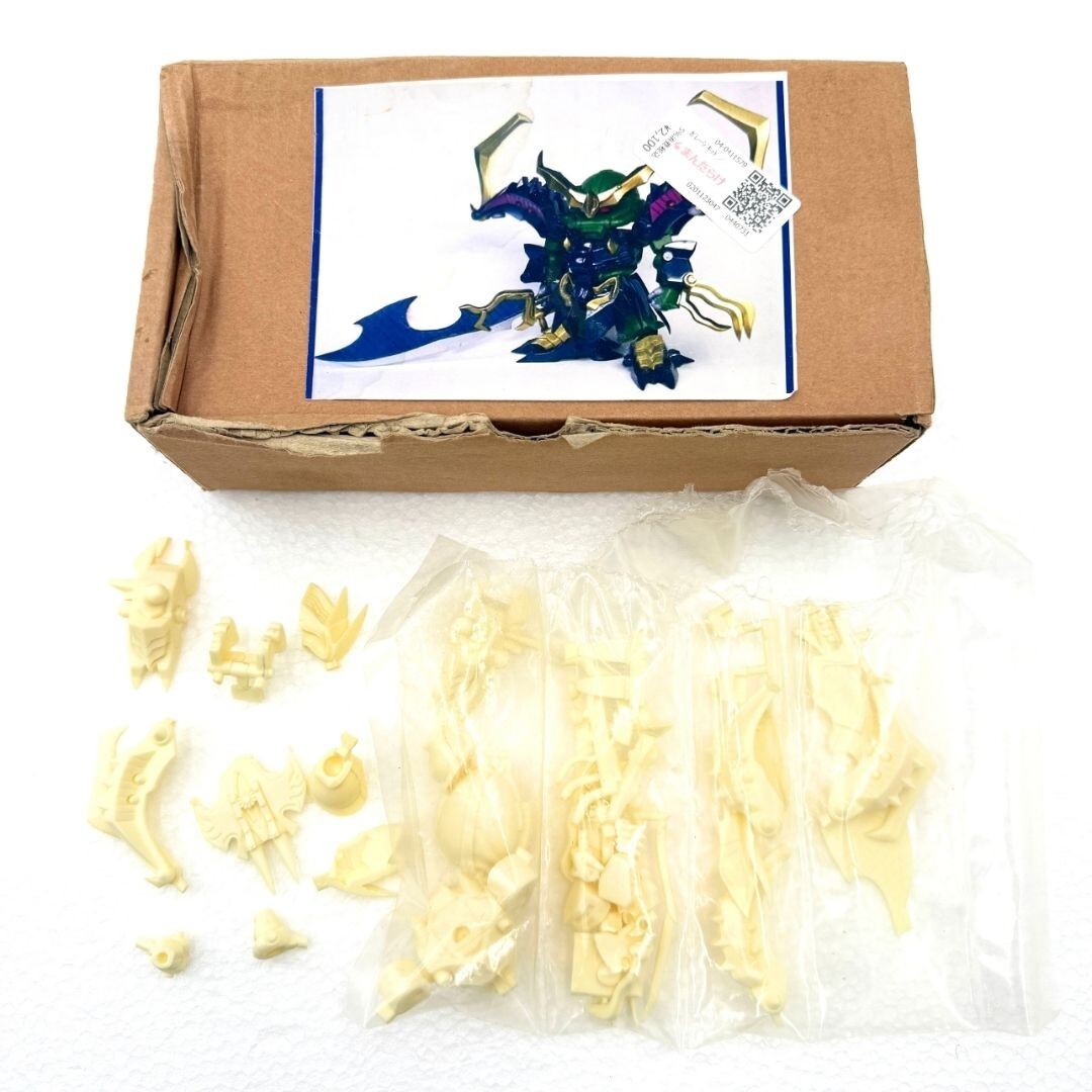 新SDガンダム外伝　剣士ウーフェイ　ガレージキット　未組立 未使用】(B_1347)SD 剣士ウーフェイ 新SDガンダム外伝 鎧闘神戦記 (未