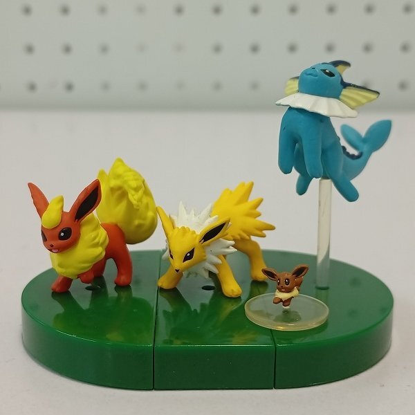 中古】モンコレ ブイズ 9種 イーブイ ブースター サンダース