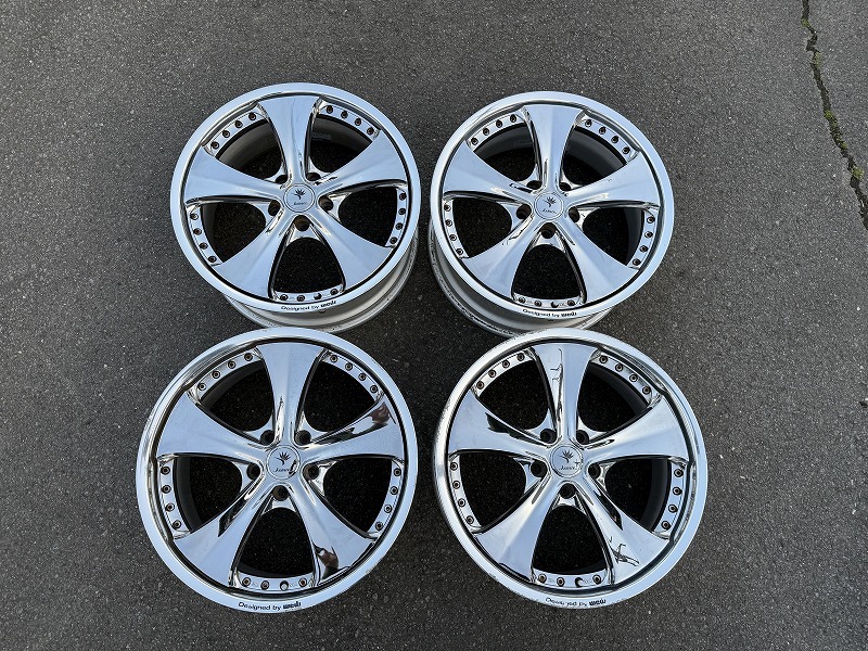 ウエッズ kranze ラッツィンガー 18インチ 7JJ 5H-114.3 +50 4本 weds