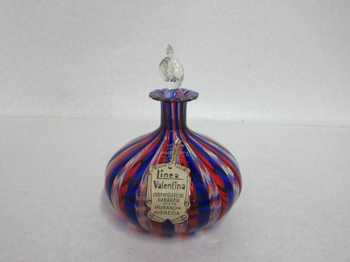 中古】MURANO ムラノガラス ベネチアングラス LINE A VALENTINA ライン