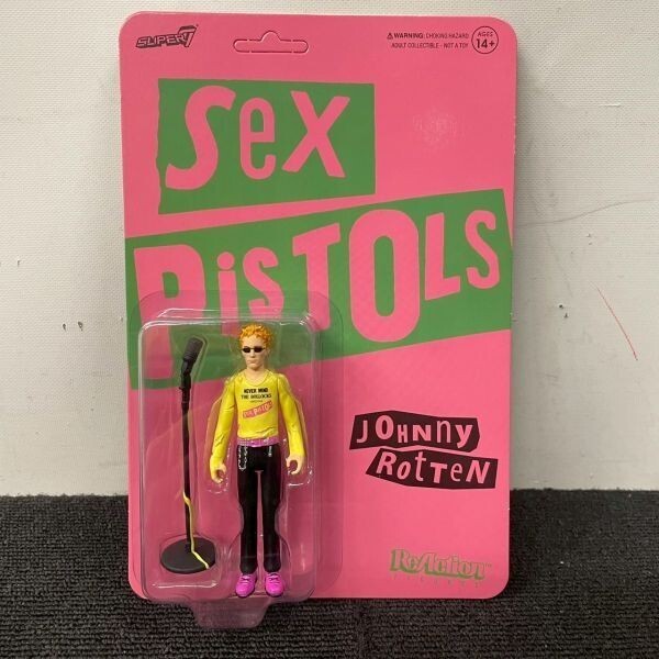 リストバンド　SEX  当時物　SEX PISTOLS  ジョニー・ロットン 新品】送料￥185 オリジナルパンク リスペクト レザーリストバンド 黒