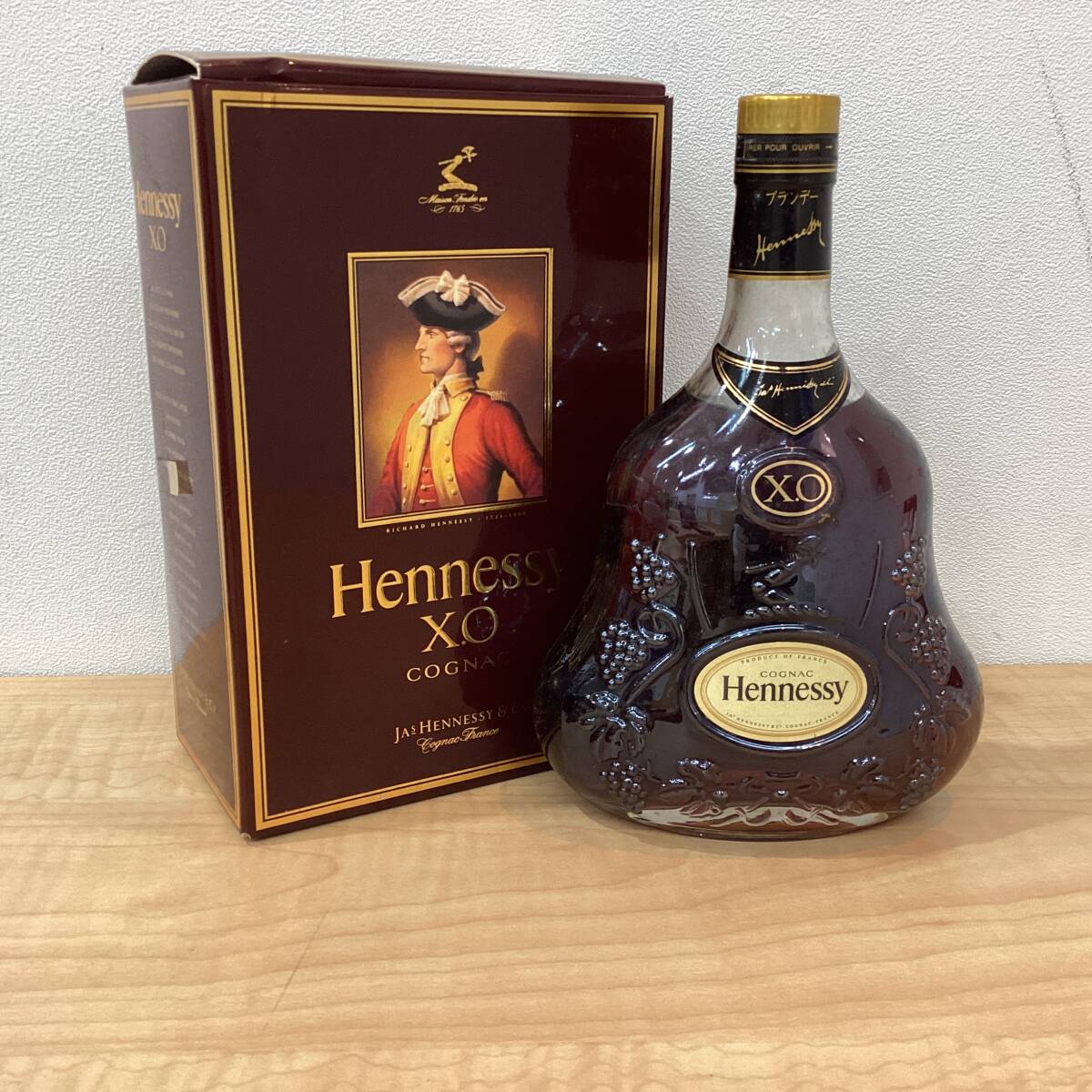 【古酒】Hennessy X.O ヘネシー XO コニャック 箱付き 未開栓 新品】30年以上前の古酒 コニャックヘネシーXO COGNAC Hennessy XO