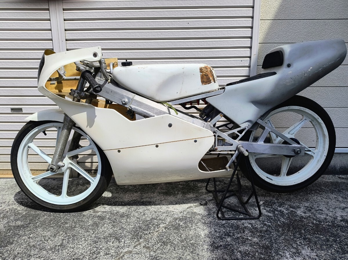 中古】ホンダ QR50 子供用 モトクロス 赤色 中古車 HONDA AE01 キッズ 