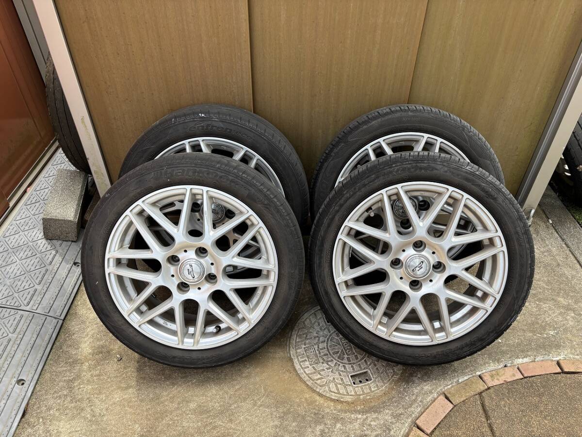 ジェミニbbs 14インチ 5.5j pcd100 いすゞJT190ジェミニ純正OP BBS 5J 