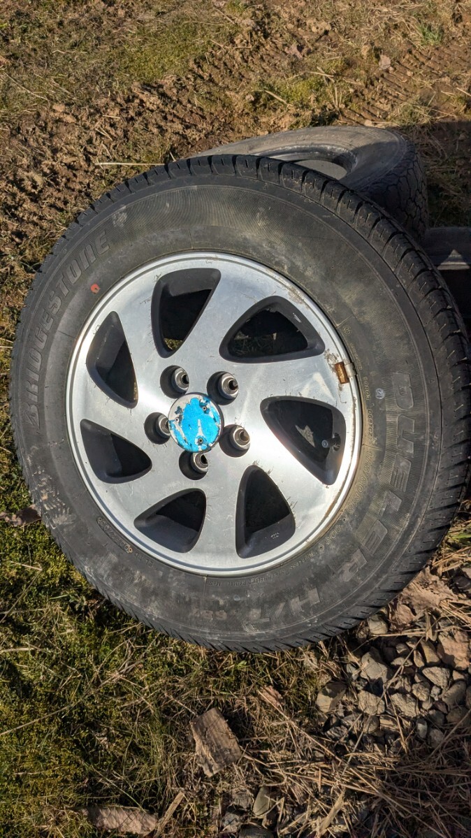 中古】テリオスキッド J131G J111G 純正 スペアタイヤカバー スペア