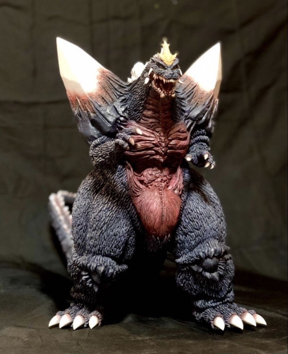 海洋堂 13cm スペースゴジラ ガレージキット 完成品 ゴジラvsスペース