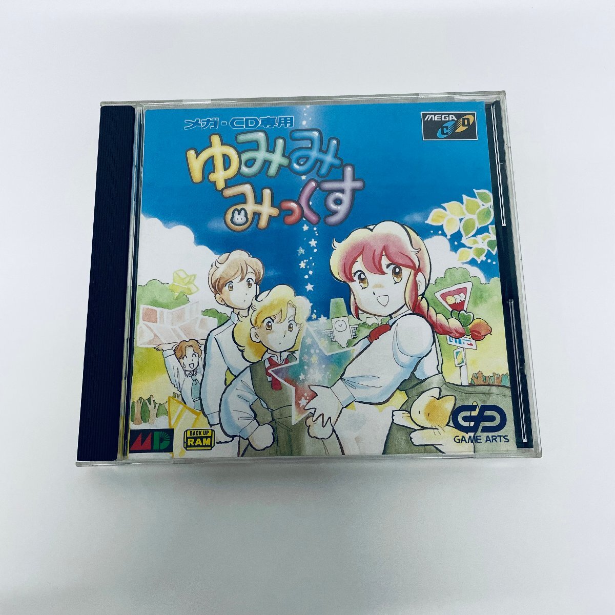 SSゆみみみっくすREMIX チラシ+MDゆみみみっくすシール」ゲームアーツ