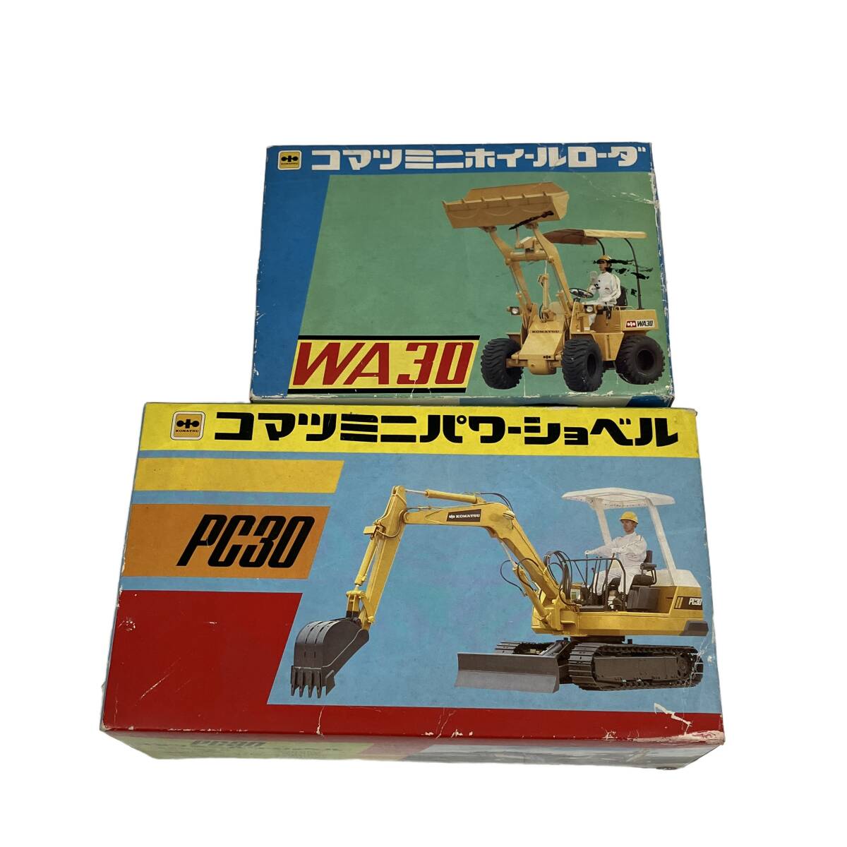 ○GALEO ガレオ 1/43 KOMATSU コマツ PC228US○箱入り ショベルカー 