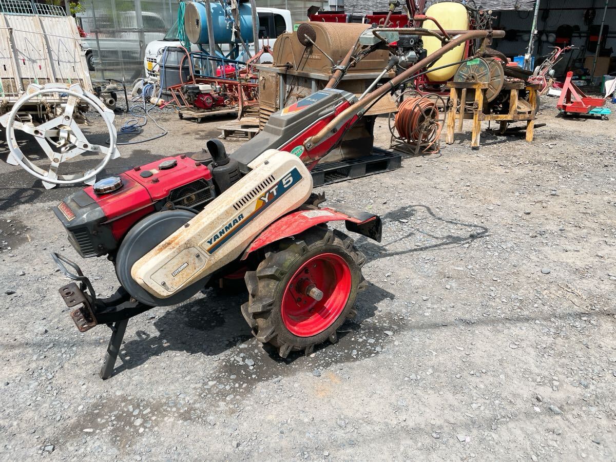 中古 クボタ 耕運機 K550 ディーゼルエンジン ER50-2 6.5馬力 動作OK 中古 クボタ 耕運機 K550 ディーゼルエンジン ER50-2 6.5馬力 動作OK