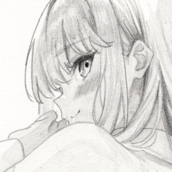 新品】オシャレなオリジナルアナログイラスト イラスト 原画 ミニ色紙