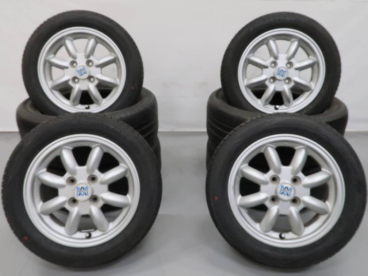 ダイハツ　ミラジーノ　MINILITE 14インチ アルミホイール 4本セット ダイハツ ミラジーノミニライト 4穴 14インチ 4本セット MINILITE
