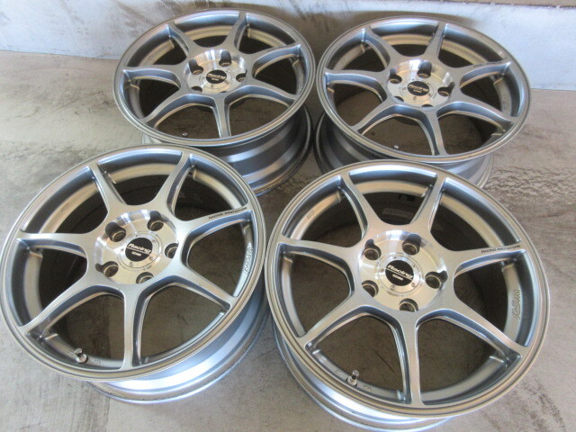 エンケイ/ENKEI Racing RP03 17×7J 4H 100 +35 4本 Z12キューブなどの