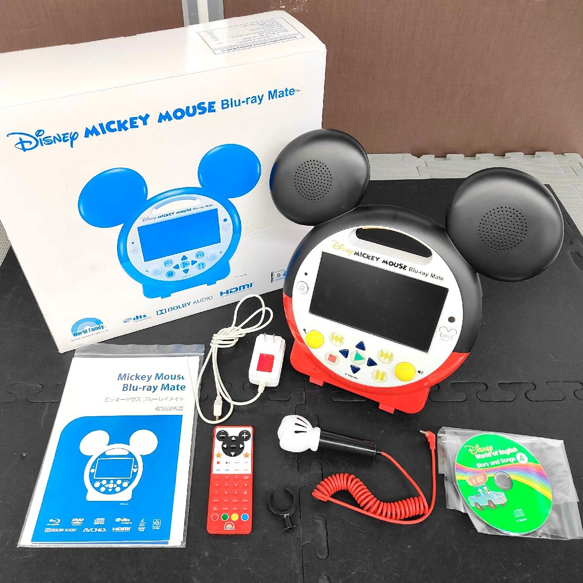 ☆レア☆ World Family English DVD MATE DM2 DVDプレーヤー