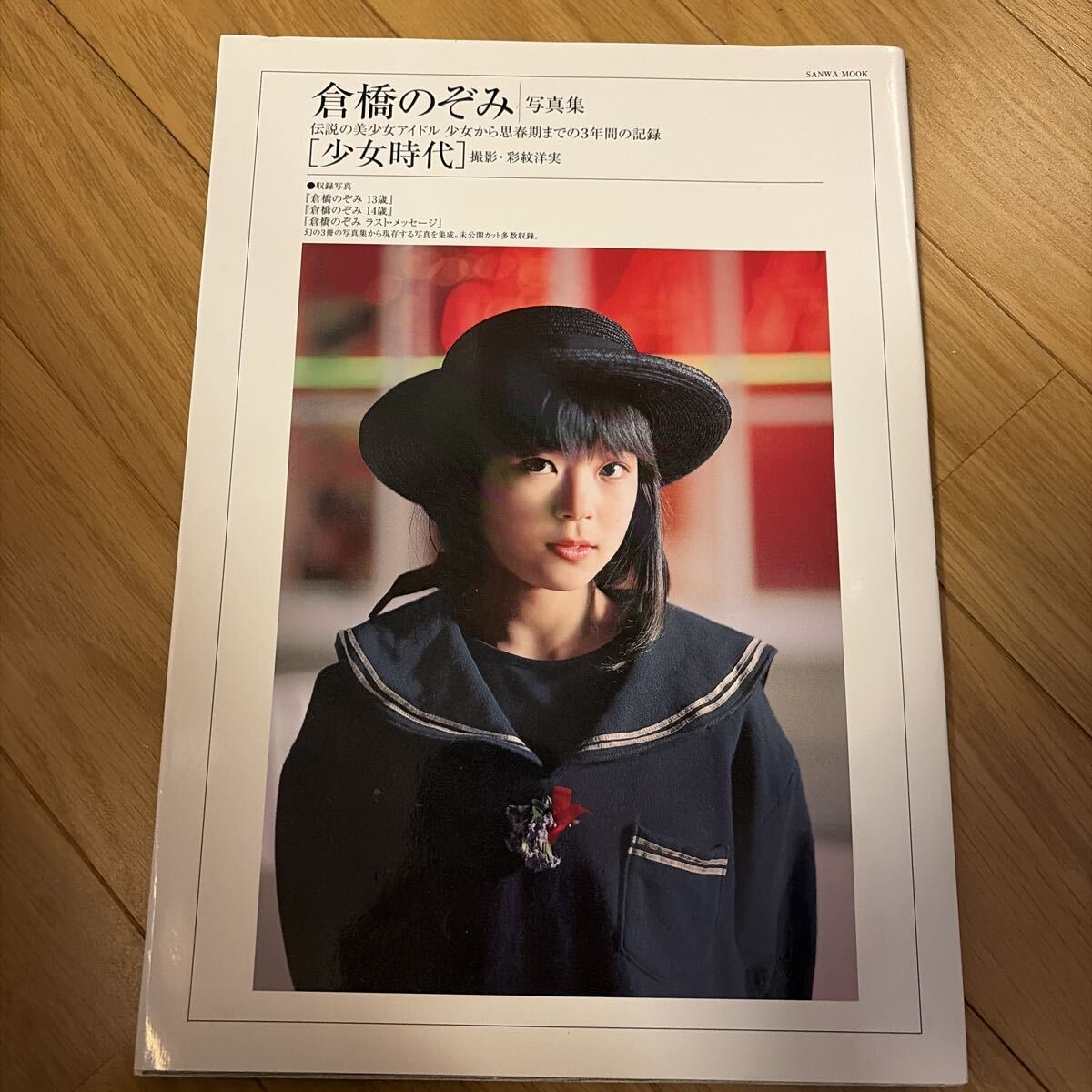 写真集（A4）○斎藤のぞみ 硝子の果実（赤線入り）の落札情報詳細