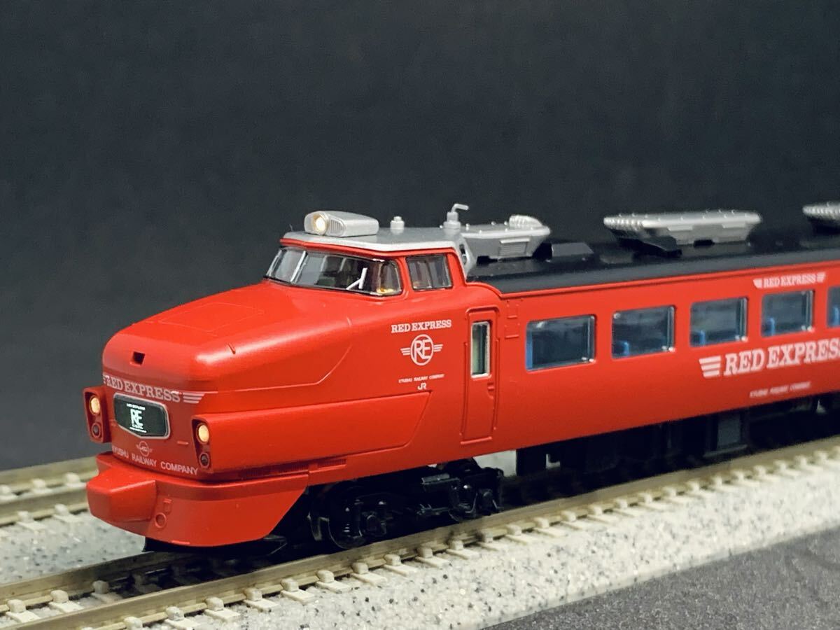 TOMIXベース JR485系ボンネット 訓練車 先頭車細密加工品 常磐線 勝田