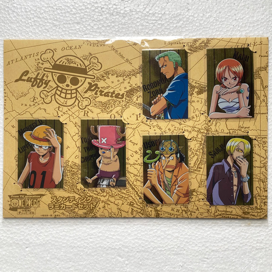 中古】【ONE PIECE】 レア ラミネートカード No.003 ナミ ワンピース