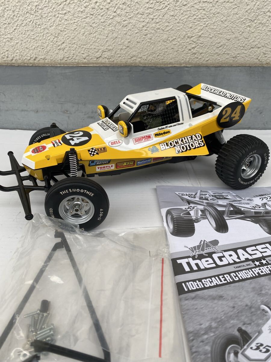♪♪タミヤ 1/10RC グラスホッパー ボディ 塗装完成品♪♪の落札情報