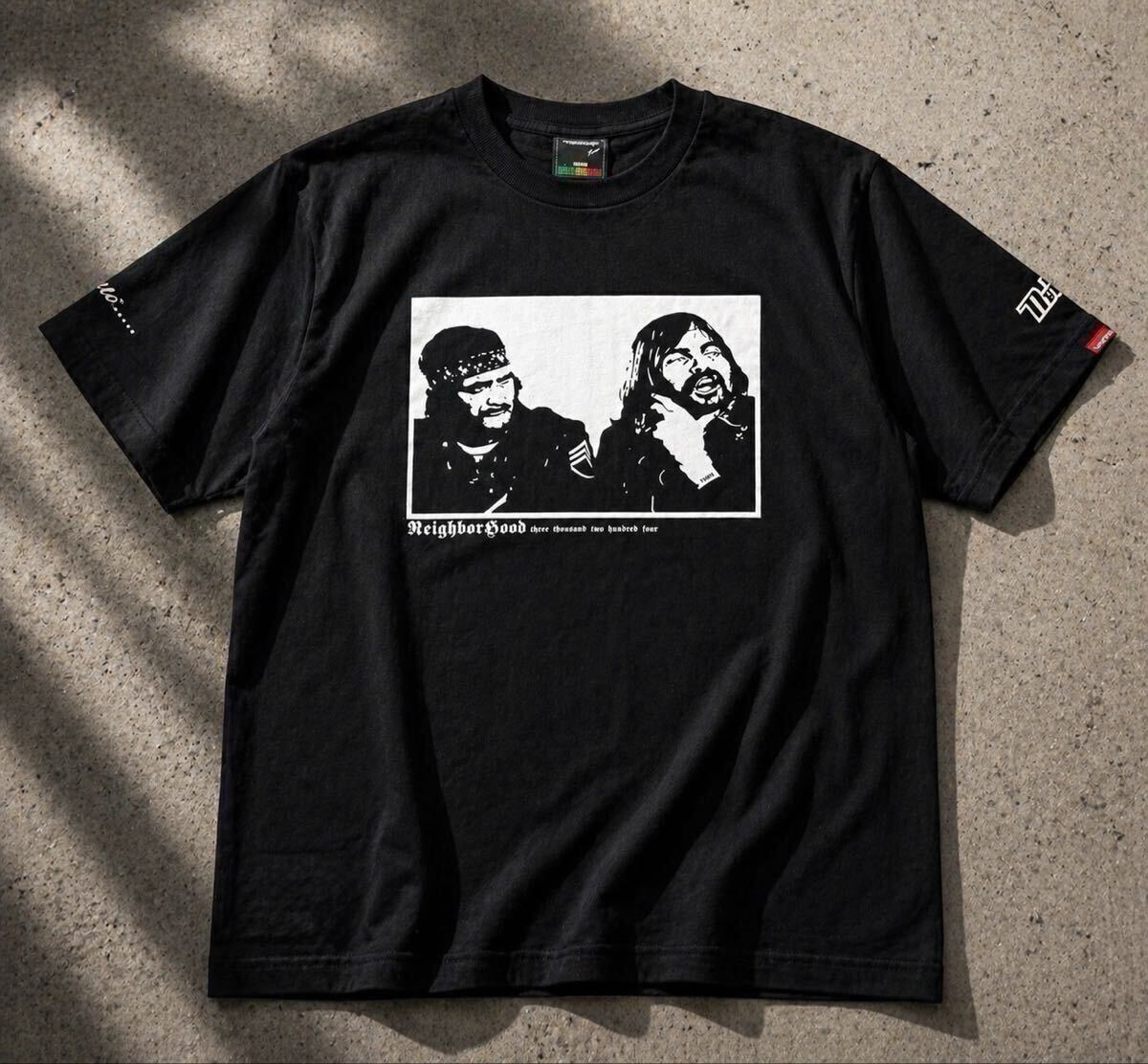 美品 希少 NEIGHBORHOOD × fragment 限定 コラボ ロゴ プリント