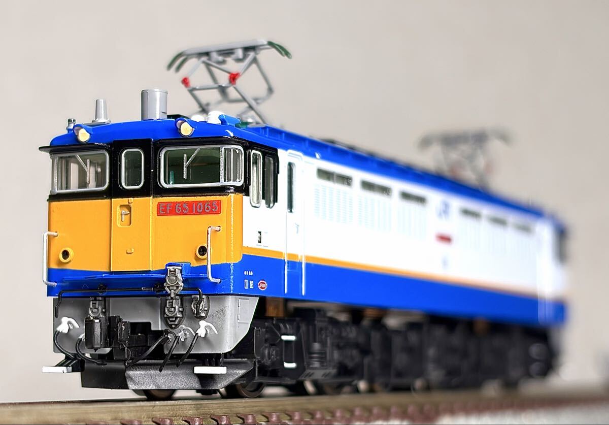 中古】EF65-1118+夢空間+スーパーエクスプレスレインボー① カラーネガ