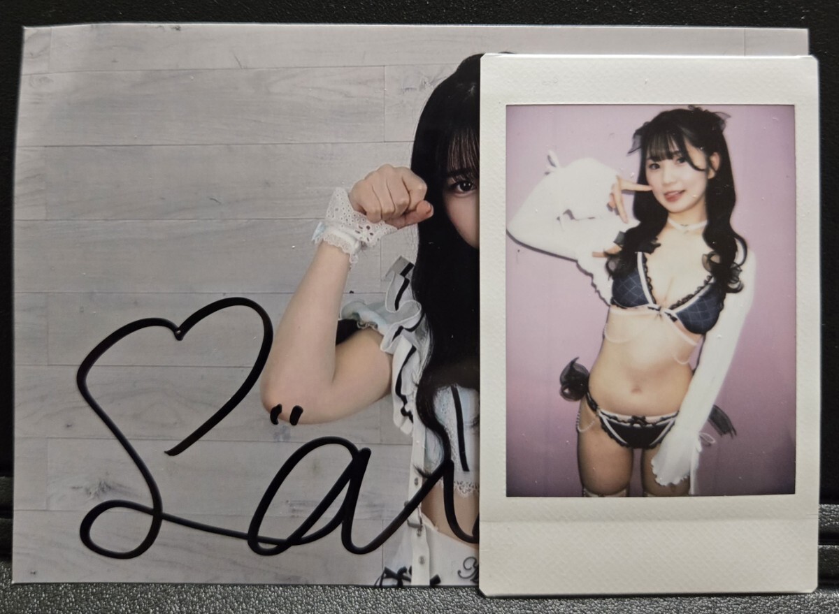 沖田杏梨 直筆サイン入りチェキ 01 【公式通販】