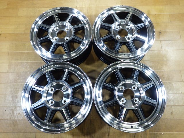ハヤシレーシング 14インチ 114.3 6J×2 7J×2 4本の落札情報詳細 ハヤシレーシング 14インチ 114.3 6J×2 7J×2 4本の落札情報詳細