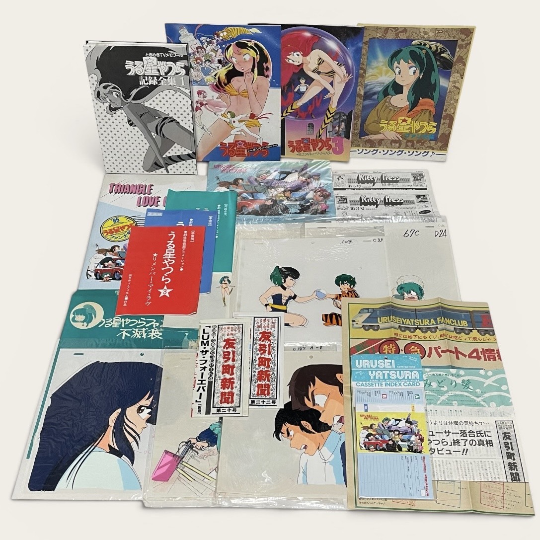 定A5874◇当時物【うる星やつら ファンクラブ ポスター B2サイズ 高橋