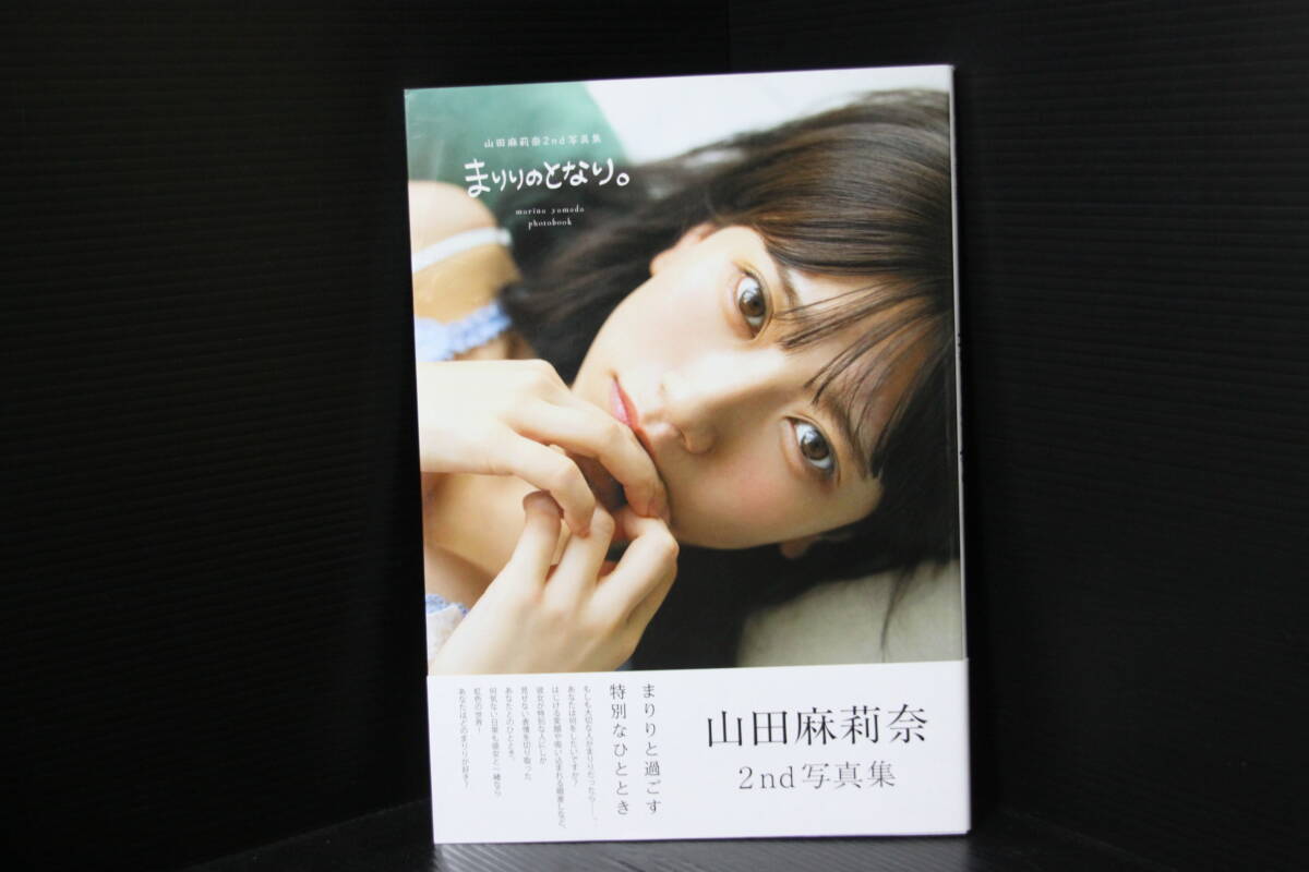 目立った傷や汚れなし】山田麻莉奈 1st写真集 『 まりり 』 HKT48 帯付