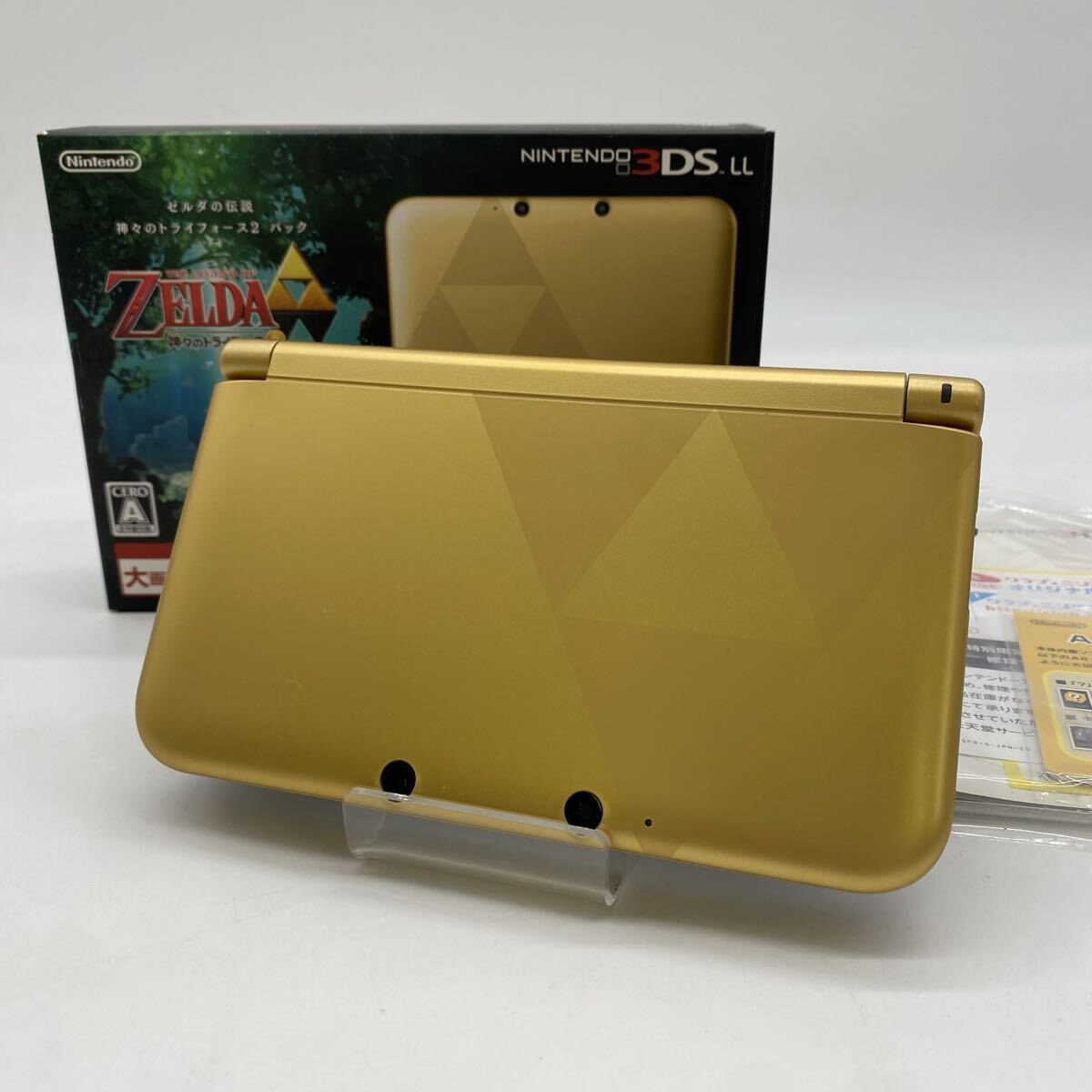 目立った傷や汚れなし】ニンテンドー 3DS LL ゼルダの伝説 神々の
