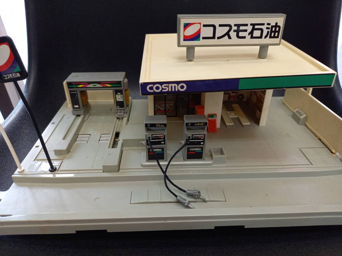 全体的に状態が悪い】☆希少☆昭和レトロ☆トミカラマ ガソリン