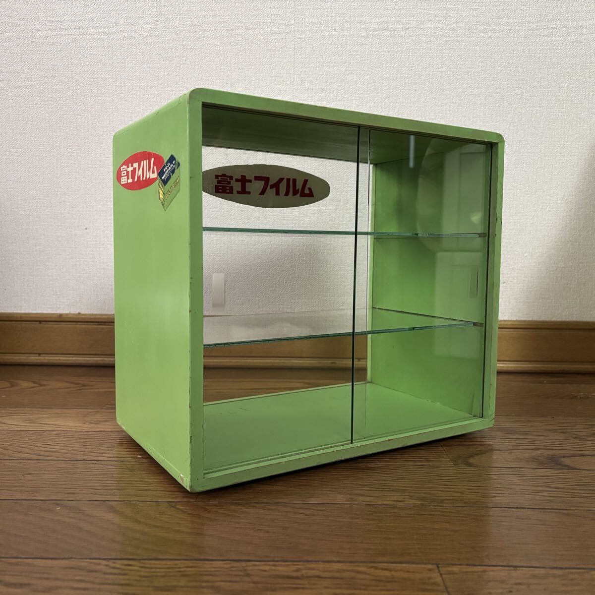 昭和レトロフジカラー 店舗用 陳列什器 ラック 非売品希少 FUJI