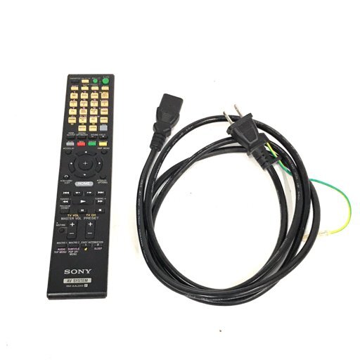 □SONY 7.1マルチチャンネルAVアンプ STR-DN2030用リモコン RM-AAP083