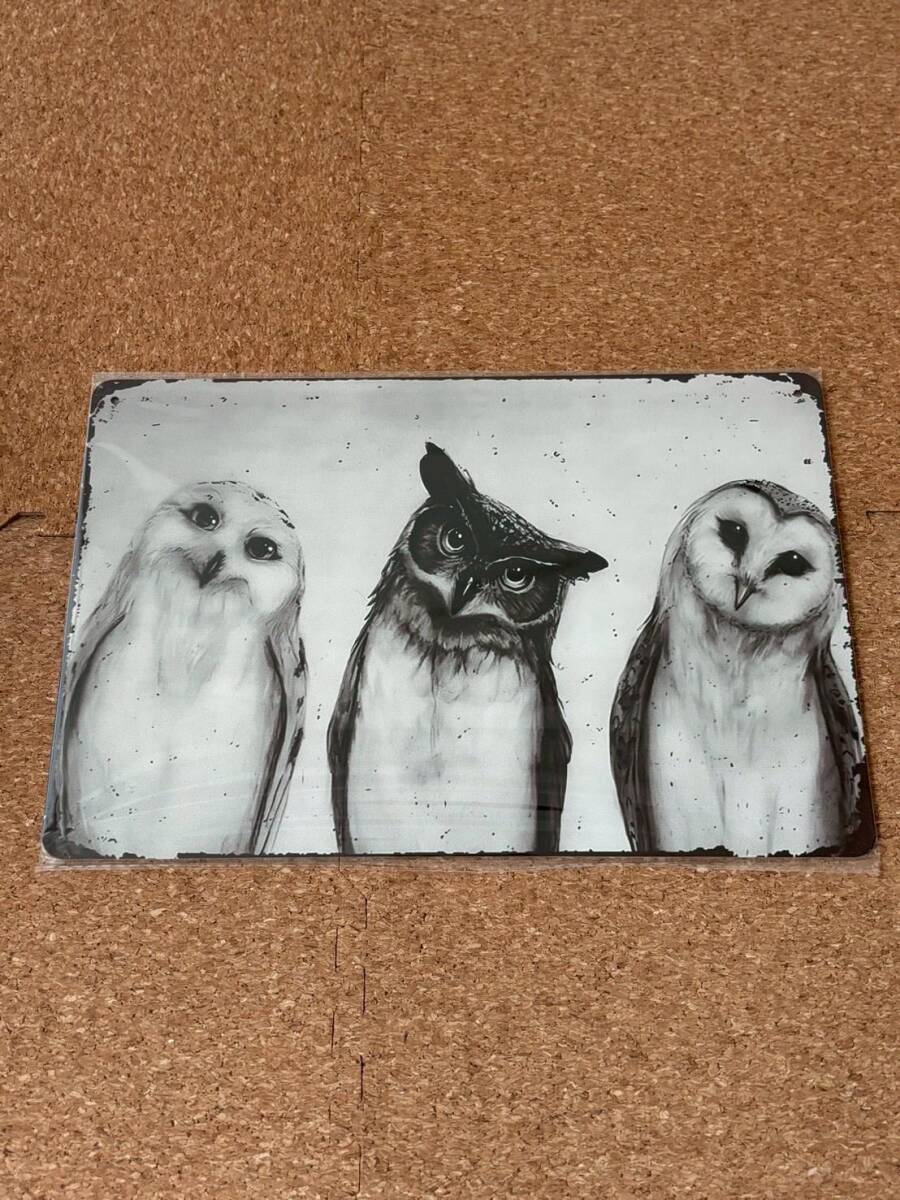 開運！フクロウの大作木版画☆手島圭三郎☆「愛 月輝く」☆直筆サイン