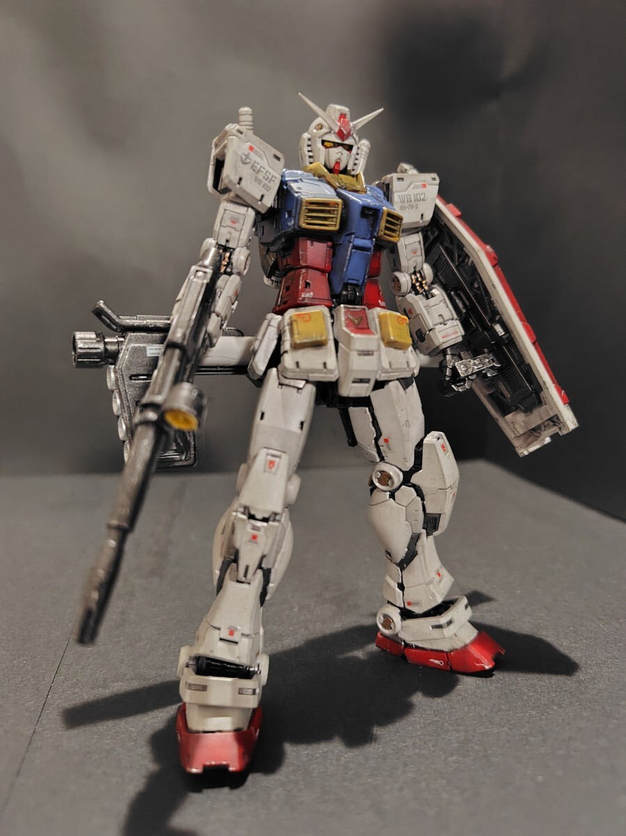 新品】1/100 MG RX-78-2 ガンダム Ver.ONE YEAR WAR 0079 ウェザリング