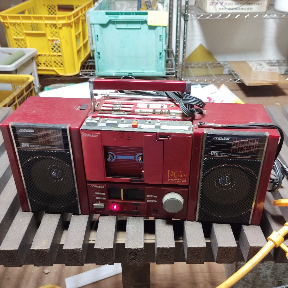 中古】◇◇N-447 VICTOR ビクター セパレート ステレオ SSL-Z1 昭和