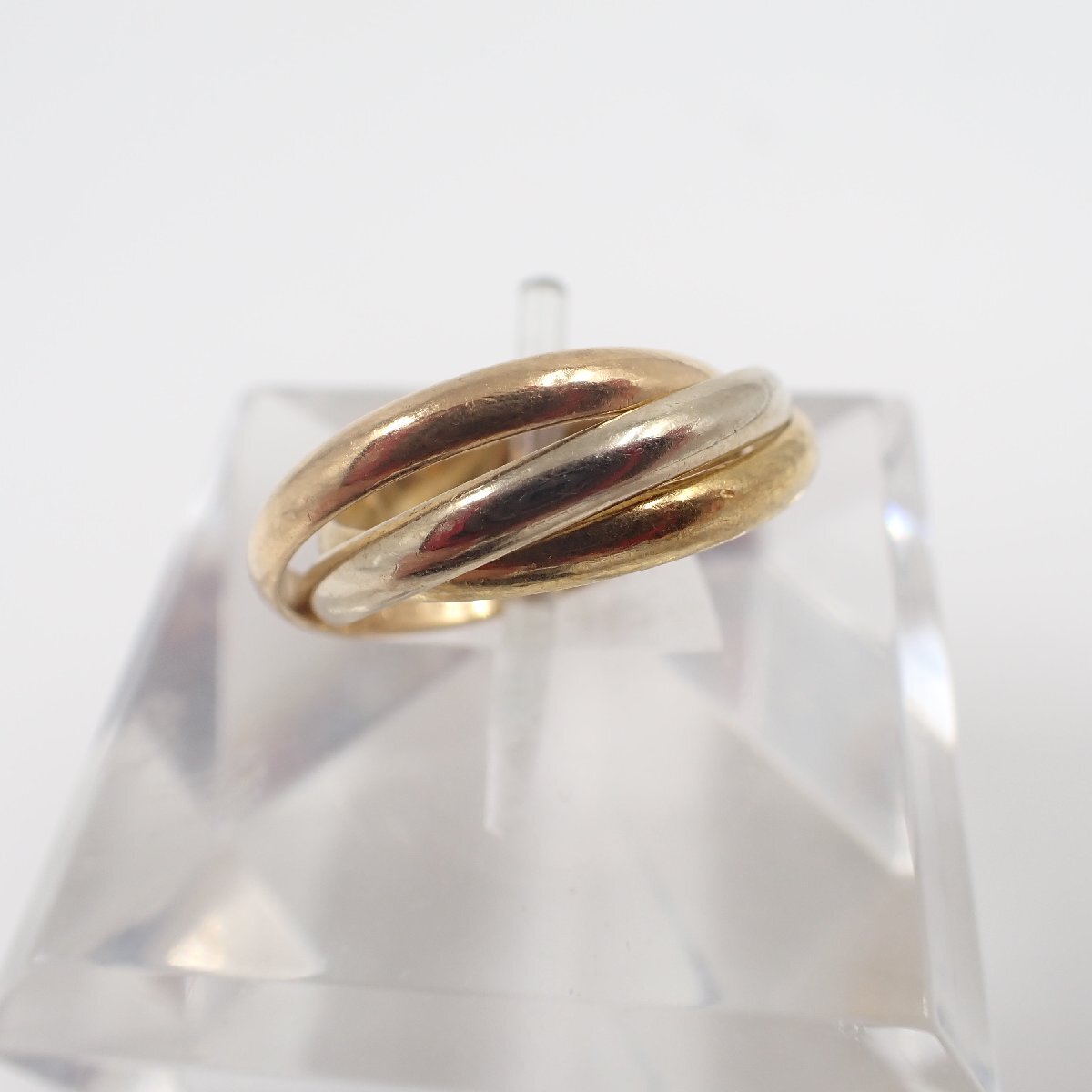 ブランド/T】Cartier カルティエ リング 46 #6 Pt950 ダイヤ 1Pダイヤ 