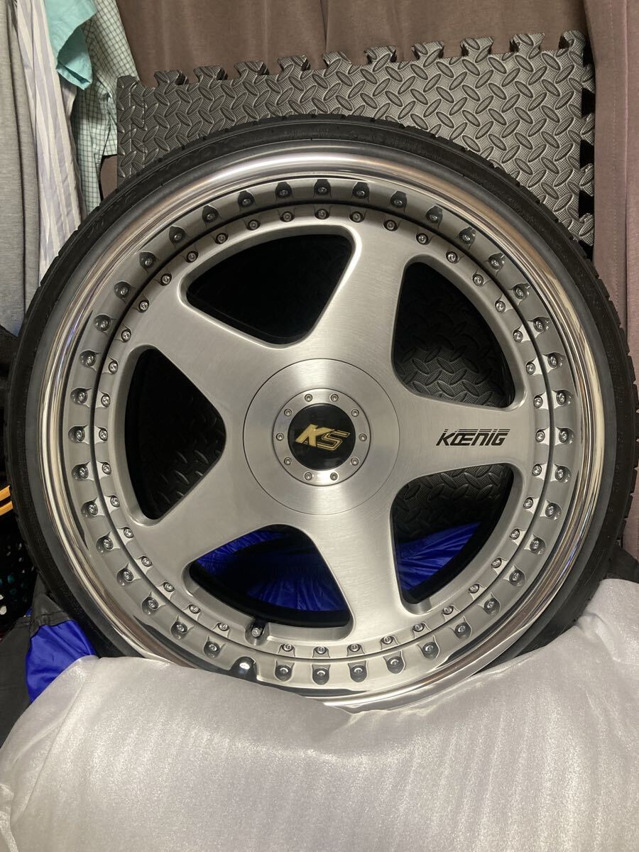 超希少・絶版] ケーニッヒ SSR 19インチ 10J 11.5J ? ホイール 超深