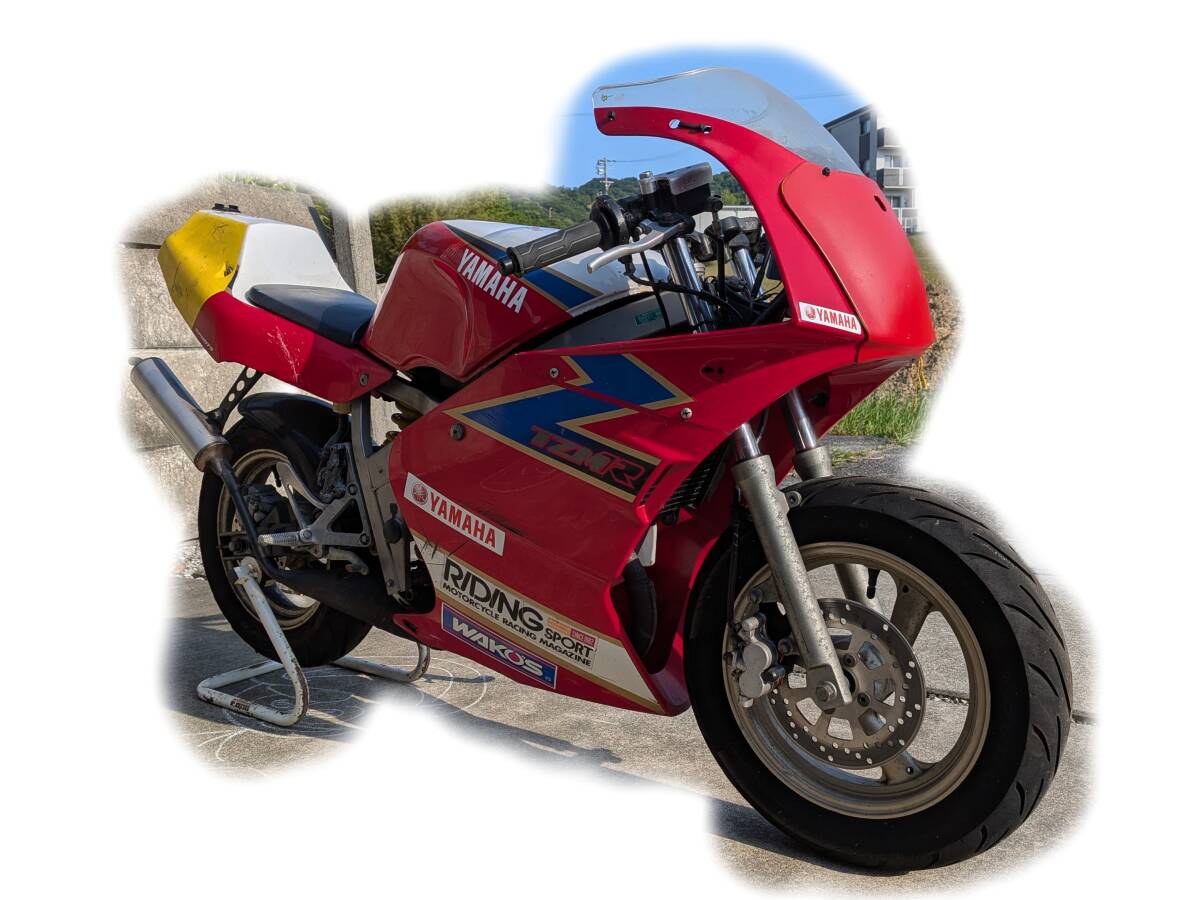 傷や汚れあり】☆売り切り☆ YAMAHA TZR50 3TU 車体 ネイキッド 角目