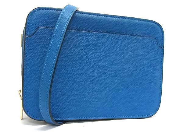 美品】ヴァレクストラ Valextra 長財布 ラウンドファスナー ネイビー