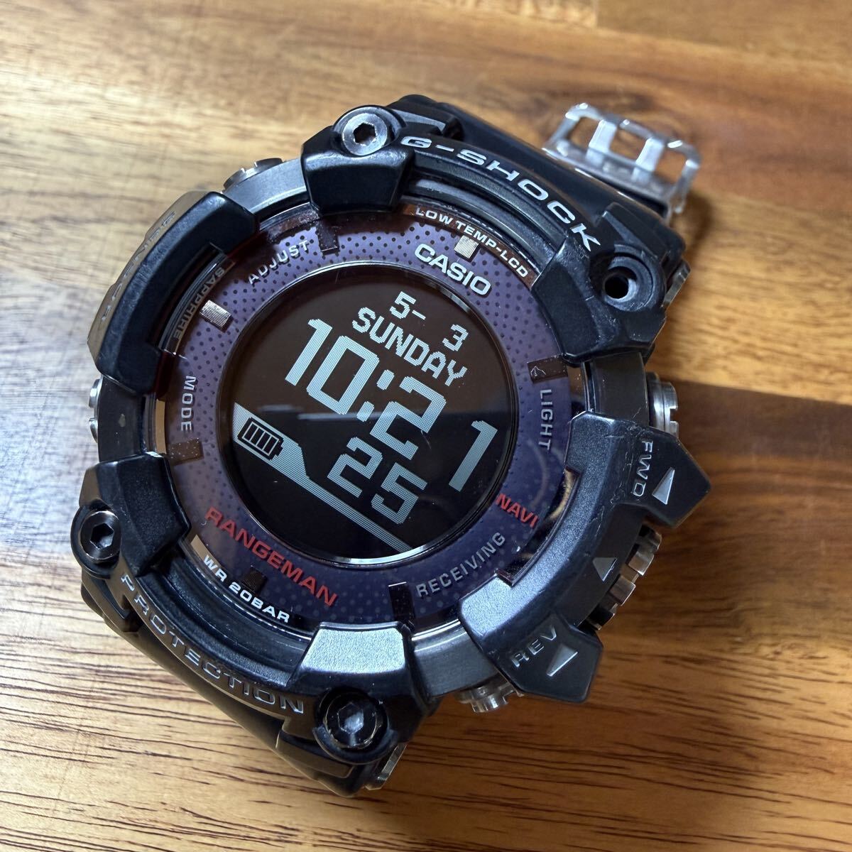 中古】GW-S5600B-1JF カーボン 電波ソーラー 貴重 B製番 G-SHOCKの落札