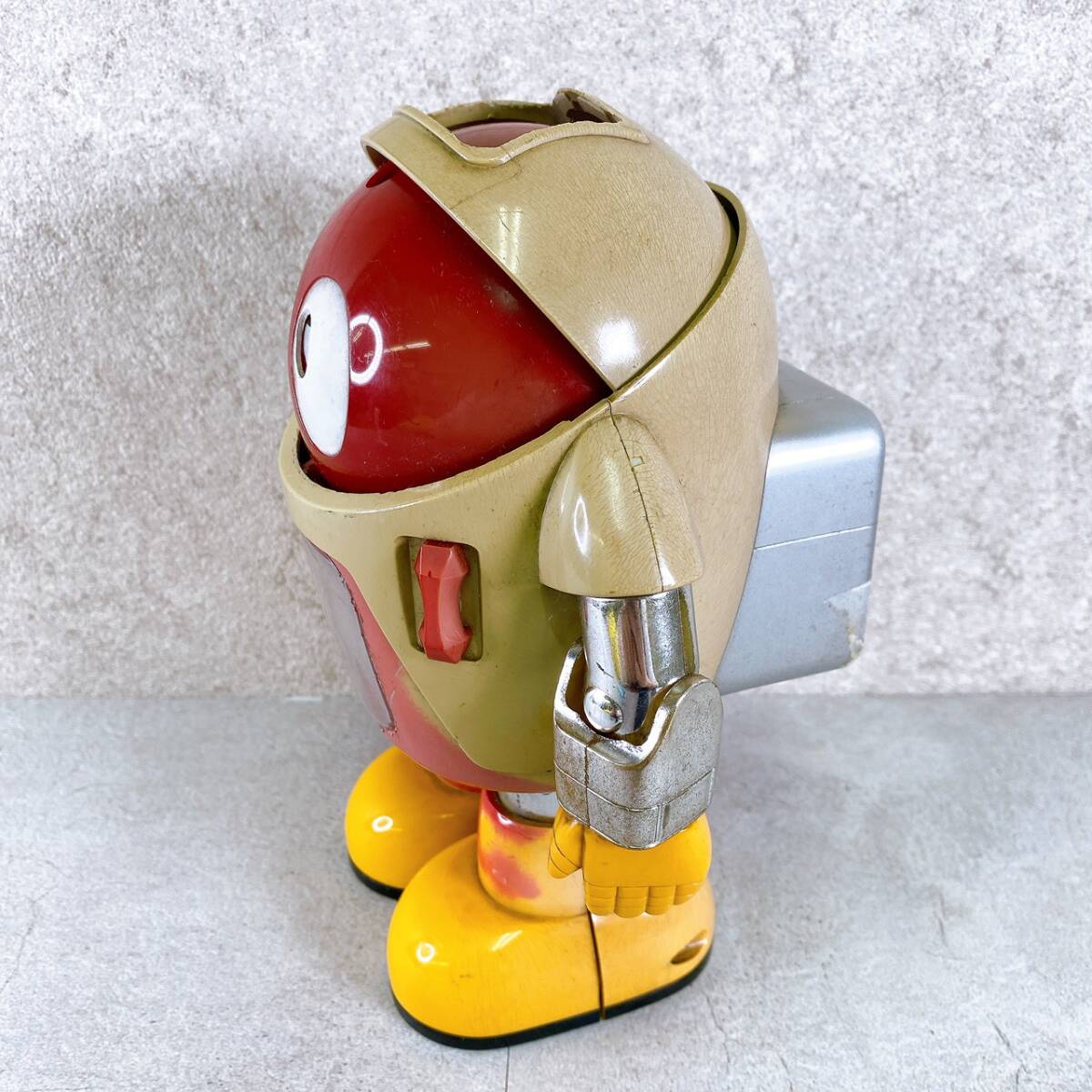 H3a壱☆【美品】TOMY トミー コックロック 目覚まし時計 アラーム