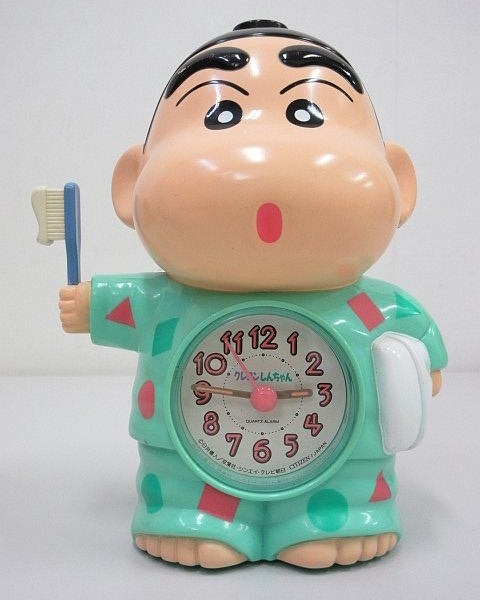 CITIZEN（シチズン）【クレヨンしんちゃん目覚まし時計】の落札情報