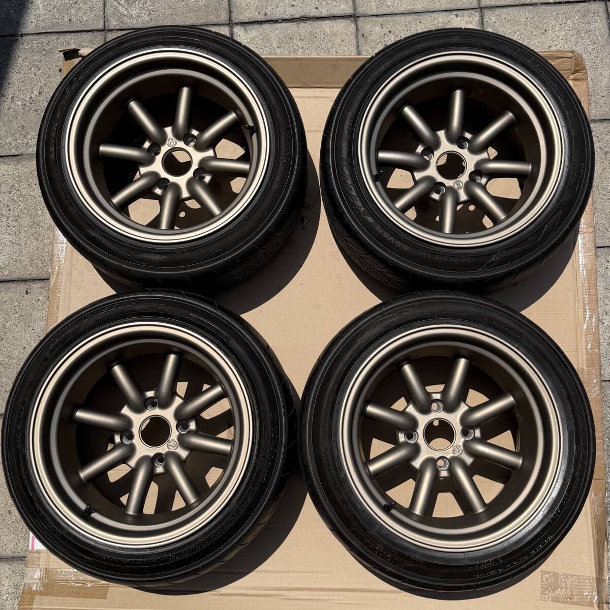 パナスポーツ レーシング G7 15インチ 8J pcd114.3 5穴 深リム