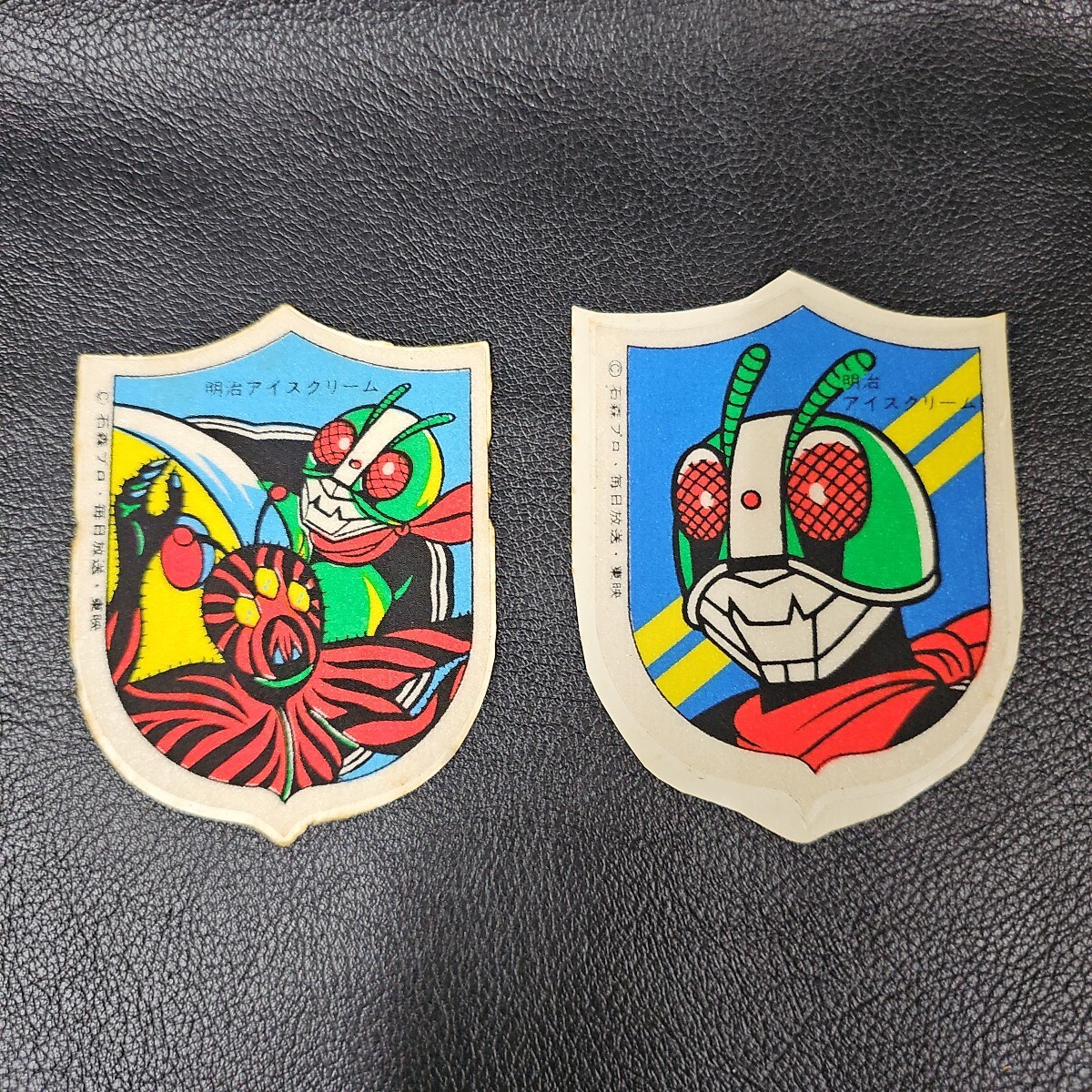 中古】明治アイスクリーム 販促商品うまか棒・仮面ライダー・大きな