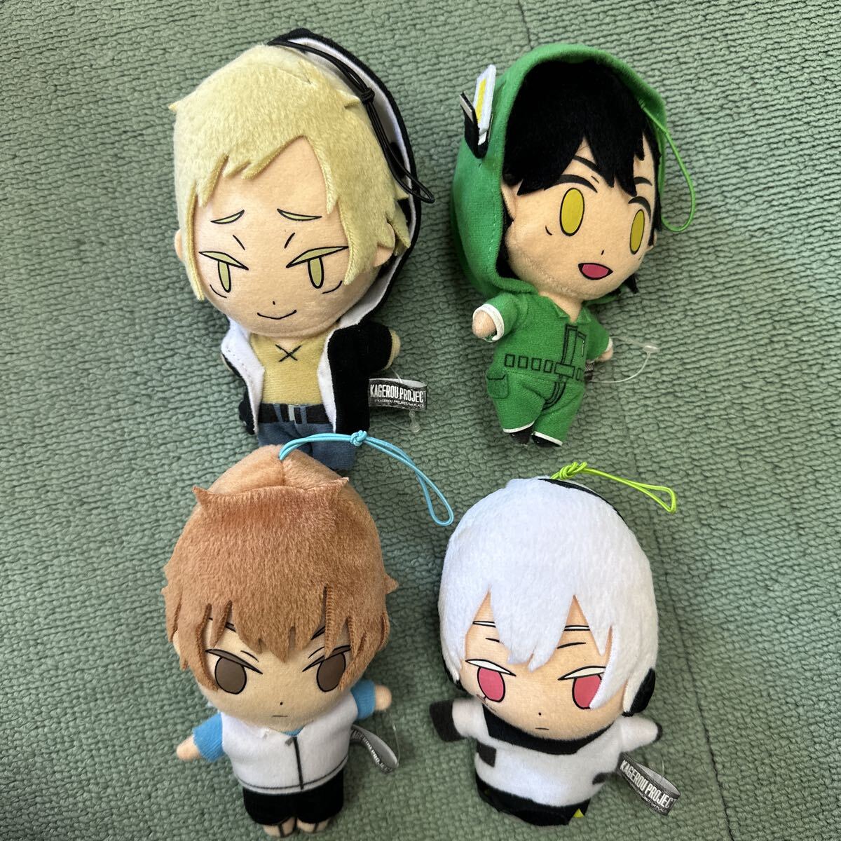 未使用】カゲロウプロジェクト カゲプロ もちもちマスコット 5種セット