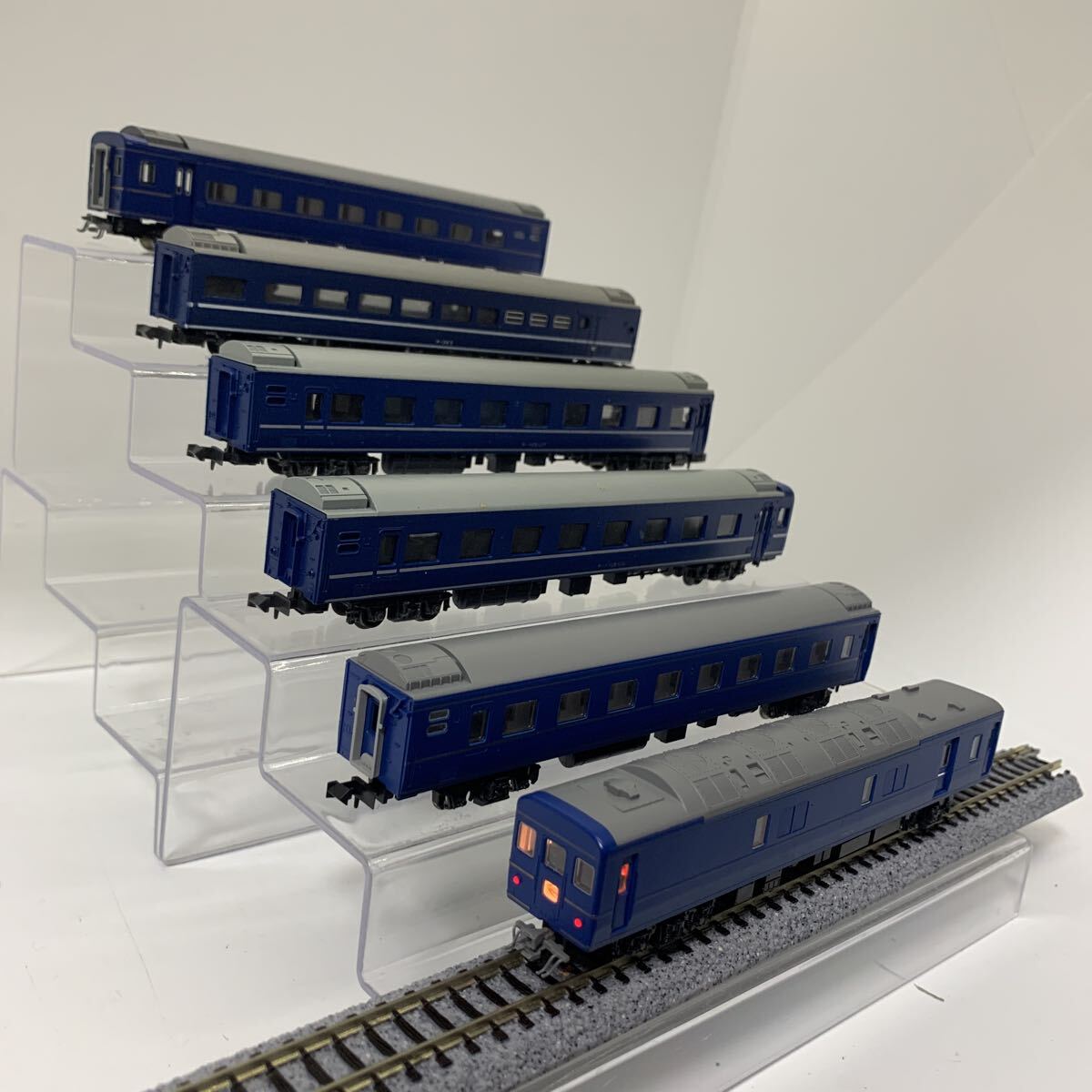 ☆ KATO 20系寝台列車 カニ22 2 「10-367 さくら基本セット」 ばらし ☆